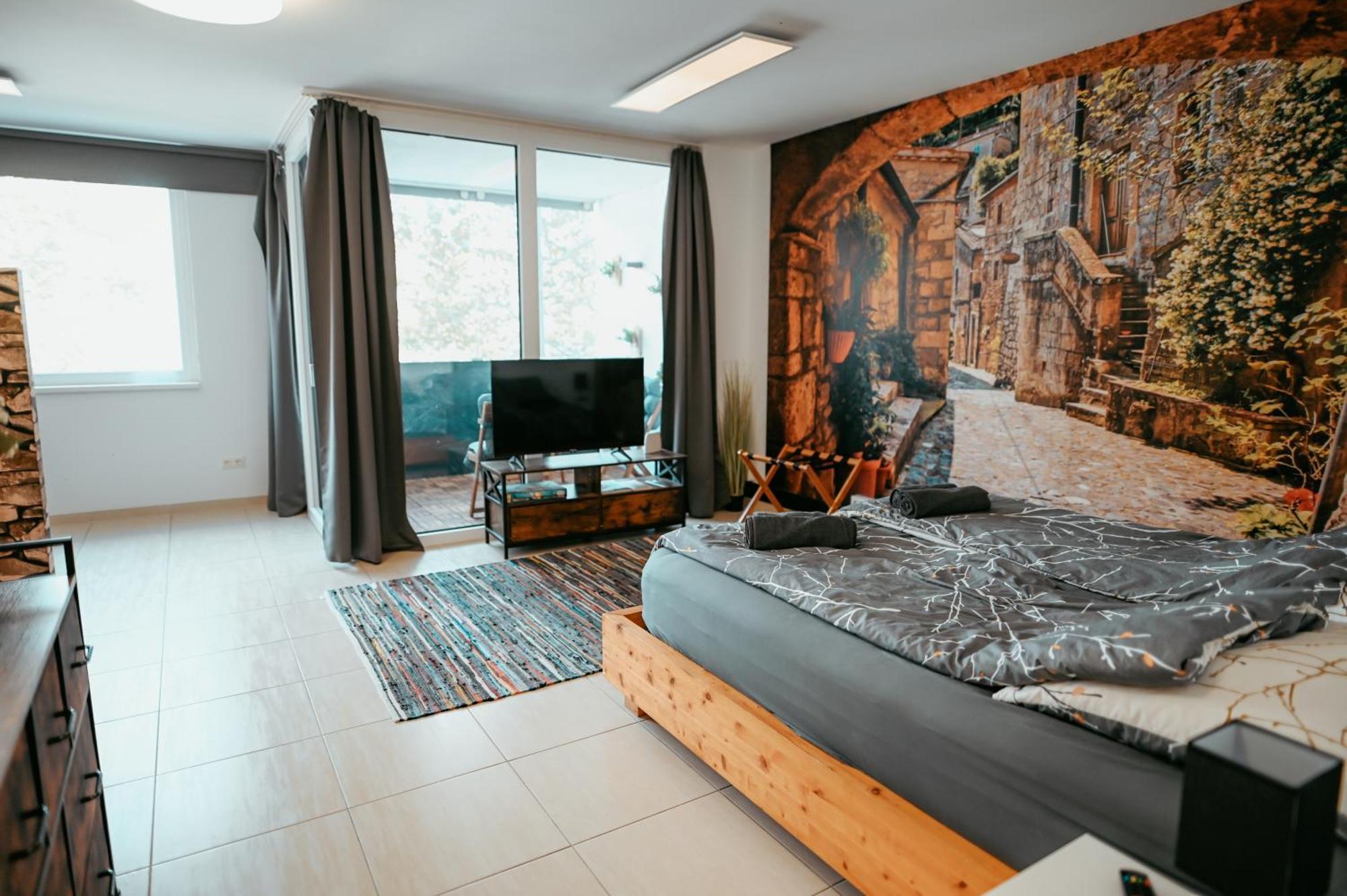 Danube Island Apartment 3 Вена Экстерьер фото